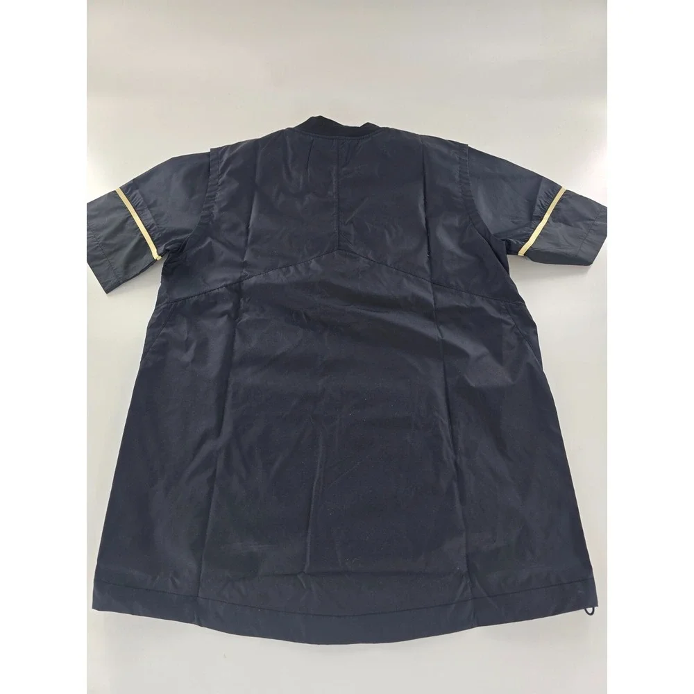Nike Baylor Bears Coaches Jacket Men's M Black Quarter Zip Short Sleeve On Field